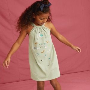 Tea Collection Akhmim Animal Halter Dress 6